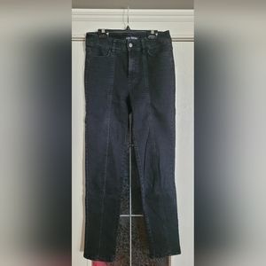 Joe Fresh Black High Rise Straight Jeans size 26